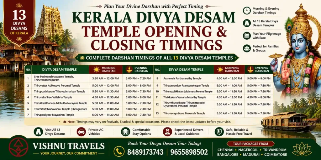 Kerala_Kivya_Desam_Temple_Timings