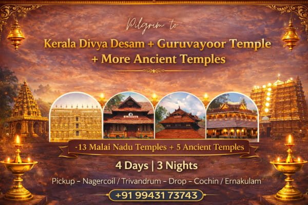4 Days 3 Nights Kerala Divya Desam Tour