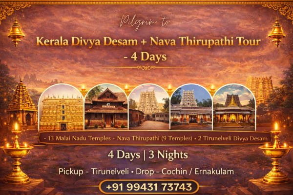 Nava Thirupathi Kerala Divya Desam Tour
